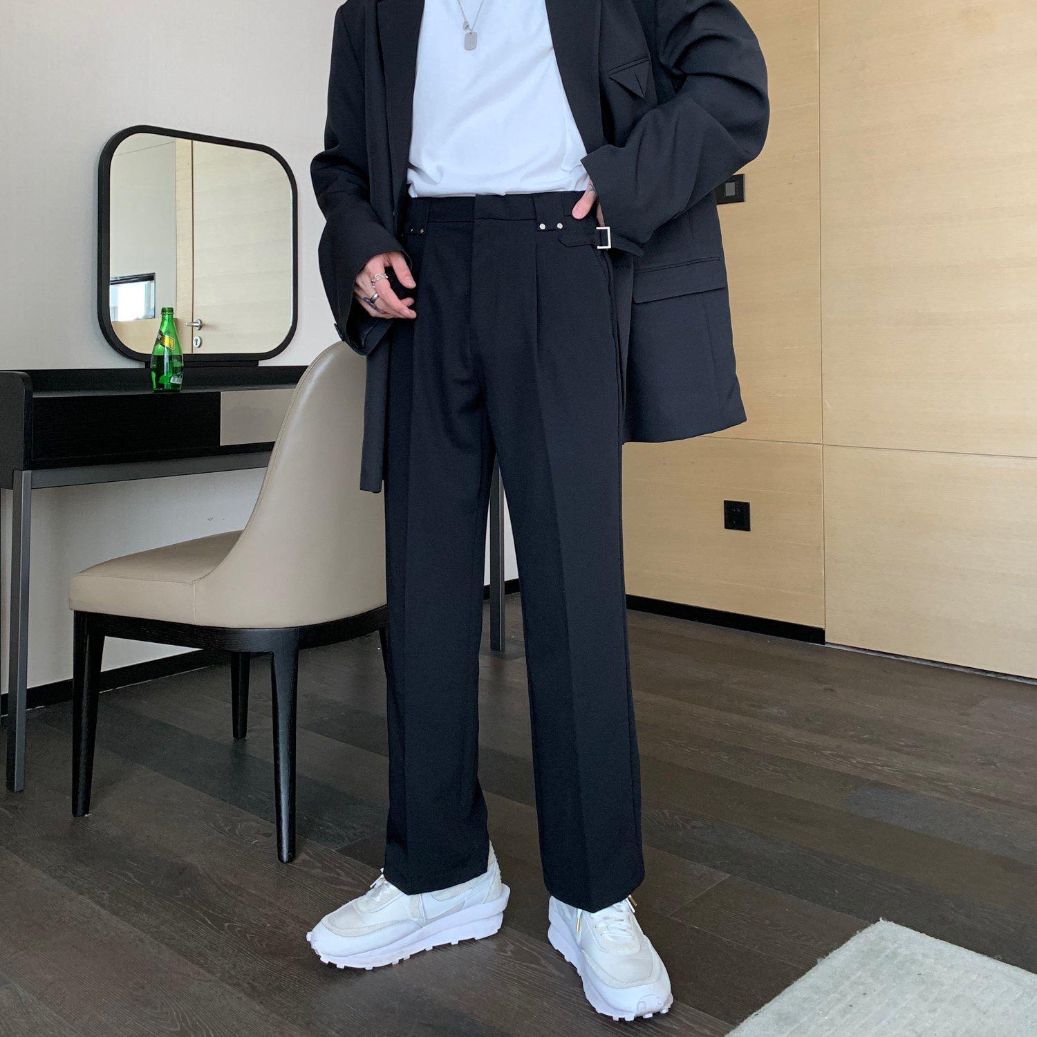 Pantaloni da completo con vita regolabile mysite