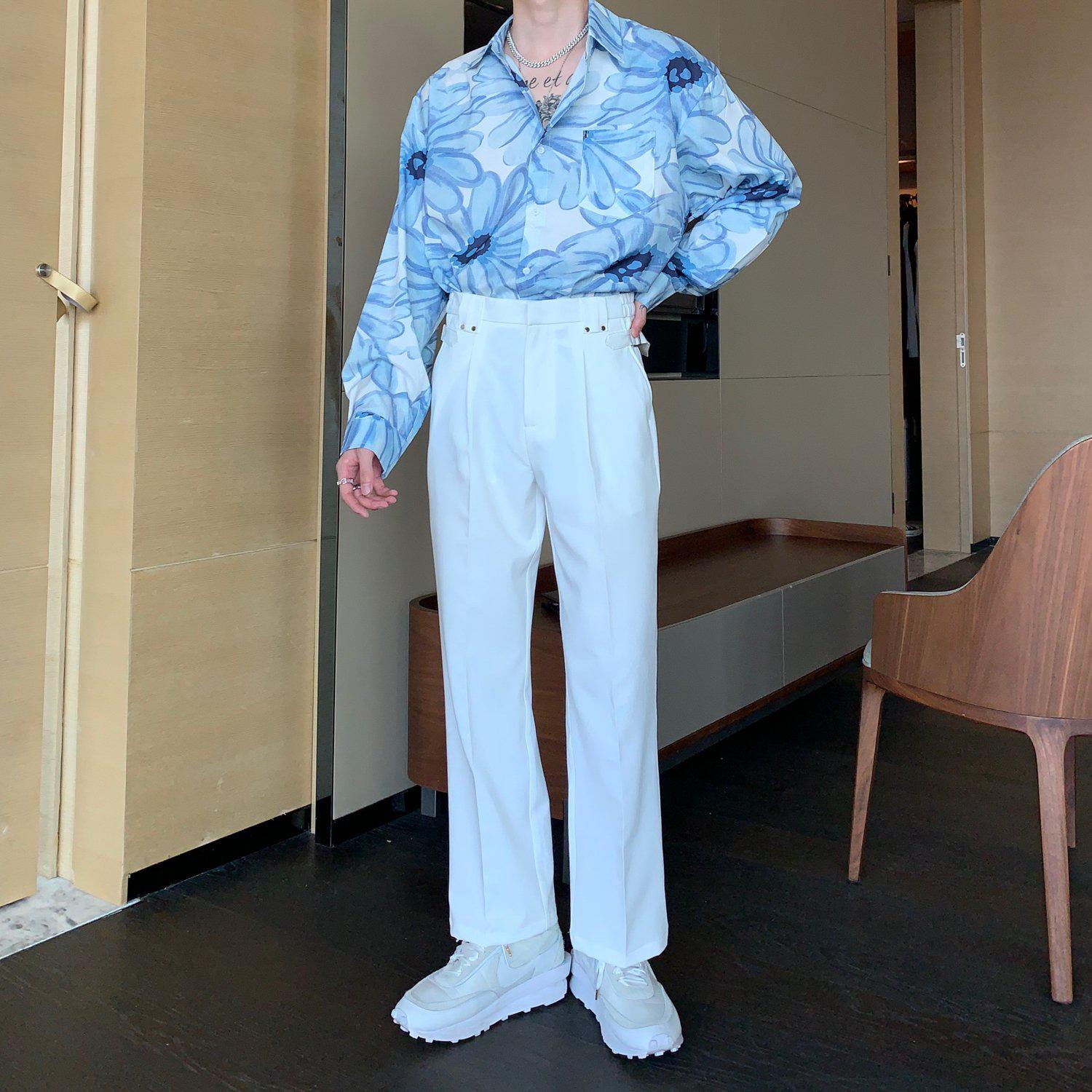 Pantaloni da completo con vita regolabile mysite