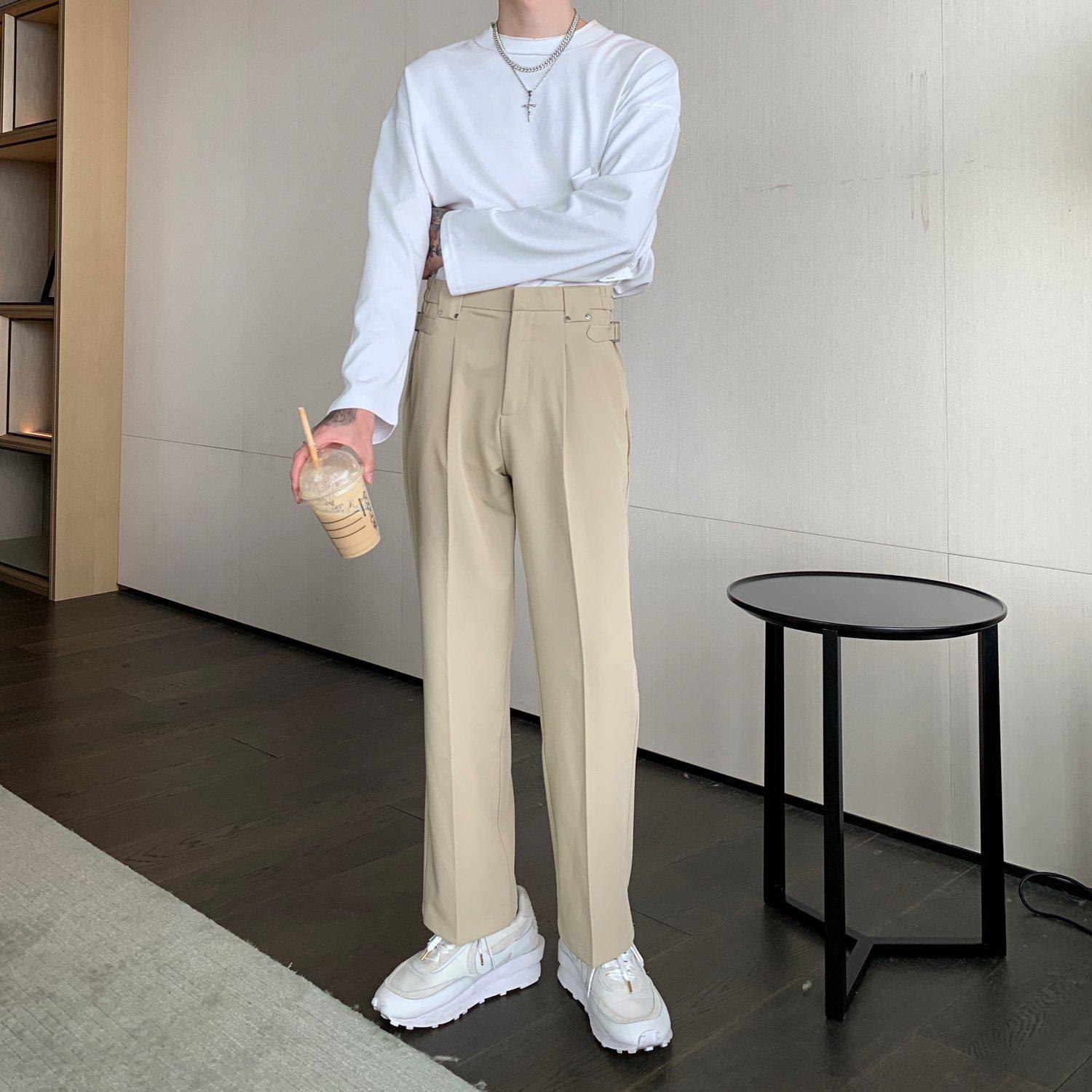 Pantaloni da completo con vita regolabile mysite