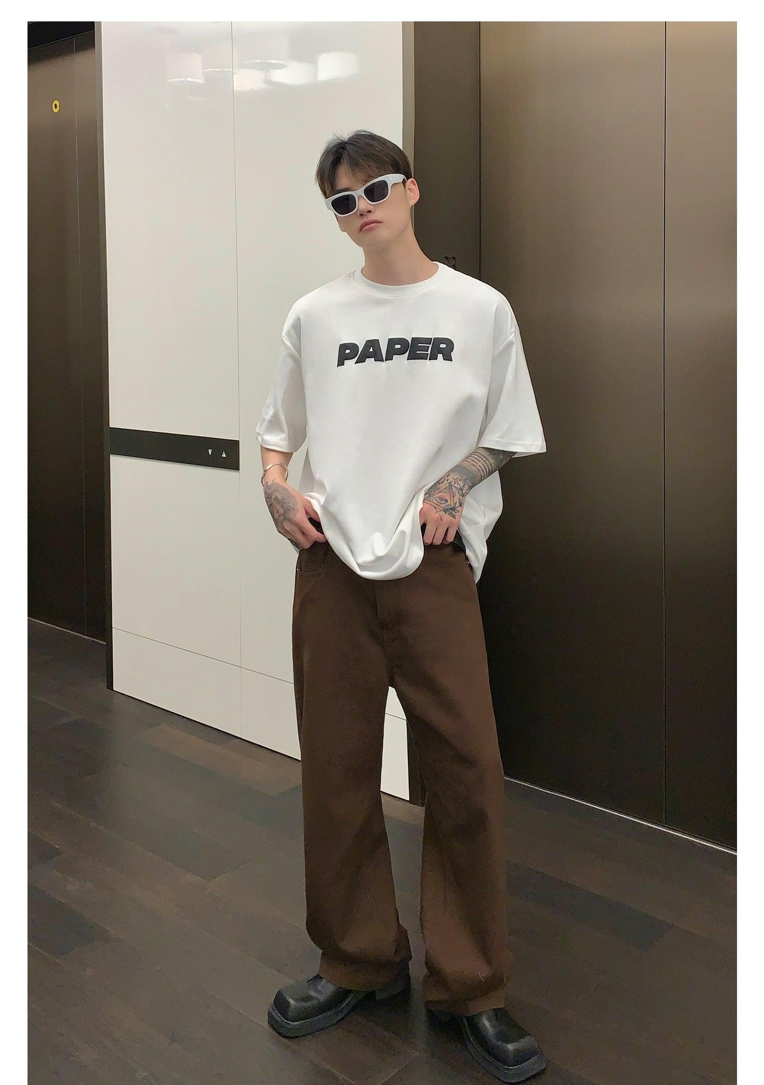 Summer Thin Straight-leg Wide-leg Jeans mysite