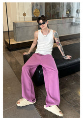 Summer Thin Straight-leg Wide-leg Jeans mysite