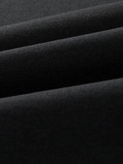 [100% Polyester Crew Neck T-Shirt] Men'S Casual Color Block Crew Neck T-Shirt - Polyester 100%, Knit Fabric, Raglan Short Sleeve, Regular Fit, Non-Stretch, Long Length Pullover for Weekend Casual - Fall Collection voguable