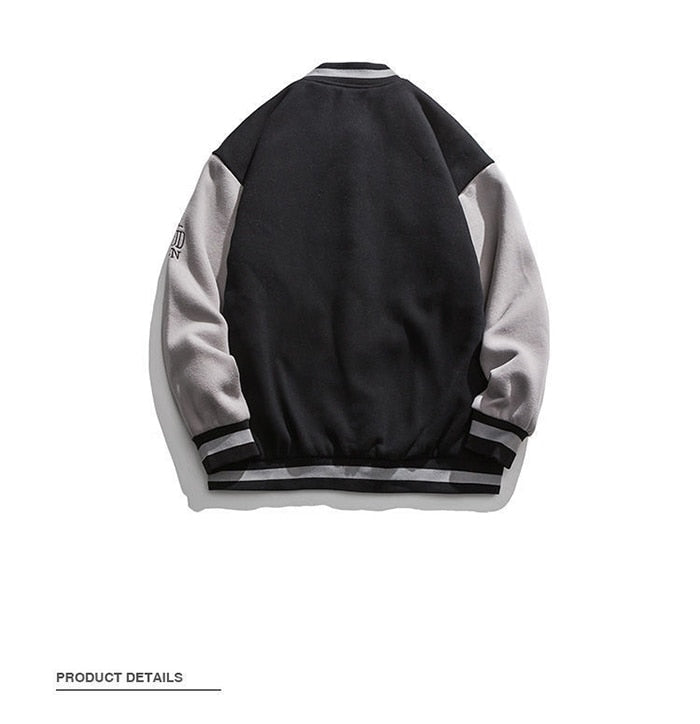 Voguable 2022 Autumn Japanese Embroidery Baseball Jacket Hip Hop Harajuku Streetwear Men New Loose Vintage Jackets Couples Pilot Coats voguable
