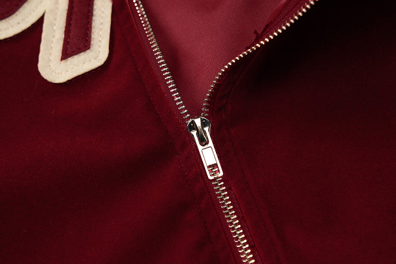 Voguable Pu Leather Letter Print Zipper Long Sleeve Loose Patchwork Jacket Autumn Winter Women Streetwear Outfits Y2K voguable