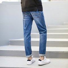 Voguable Men's Slim Fit Denim Pants Stretch Jeans Basic| 221332087 voguable