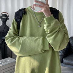 Men Harajuku Hoodies Sweatshirts Oversized Men Streetwear Black Thick Hoodie Male Hiphop Winter Basic Hoodies voguable