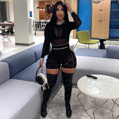 Voguable 2022 High Waist See-Through Zip Up Bodycon Pencil Pants Summer Women Fashion Streetwear Casual Trousers Club Y2K voguable