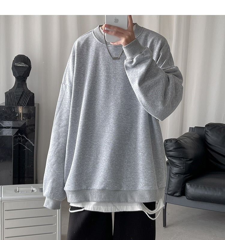 Voguable  Men Harajuku Hoodies Sweatshirts Oversized 2020 Men Women Streetwear Black Hoodie Male Hiphop Winter Basic Hoodies voguable