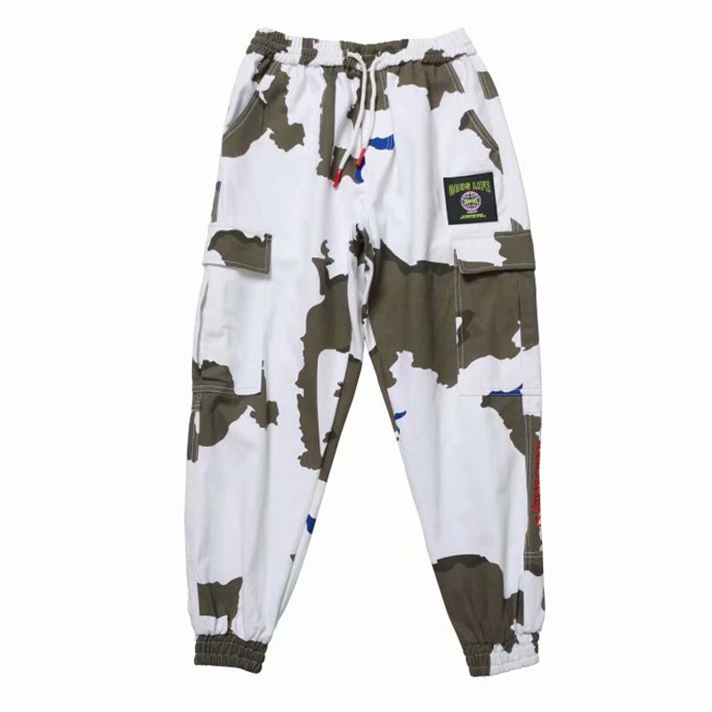 Voguable  Streetwear Cargo Pants Men Fashion Casual Mix Color Joggers Hip Hop Pants Male Korean Stylish Harajuku Pop Trousers voguable