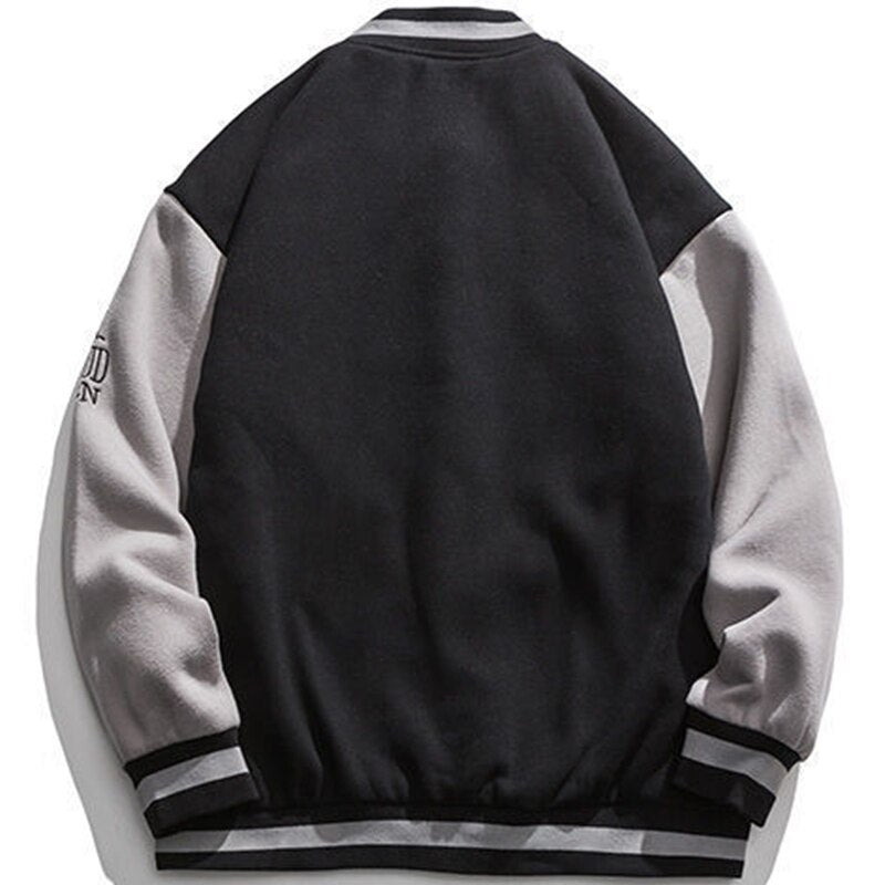 Voguable 2022 Autumn Japanese Embroidery Baseball Jacket Hip Hop Harajuku Streetwear Men New Loose Vintage Jackets Couples Pilot Coats voguable