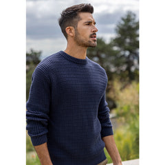 Autumn Winter New Solid Pullover Slim Sweater Men Casual Jumper Fashion Knitted Clothes Top Plus Size 19020 voguable