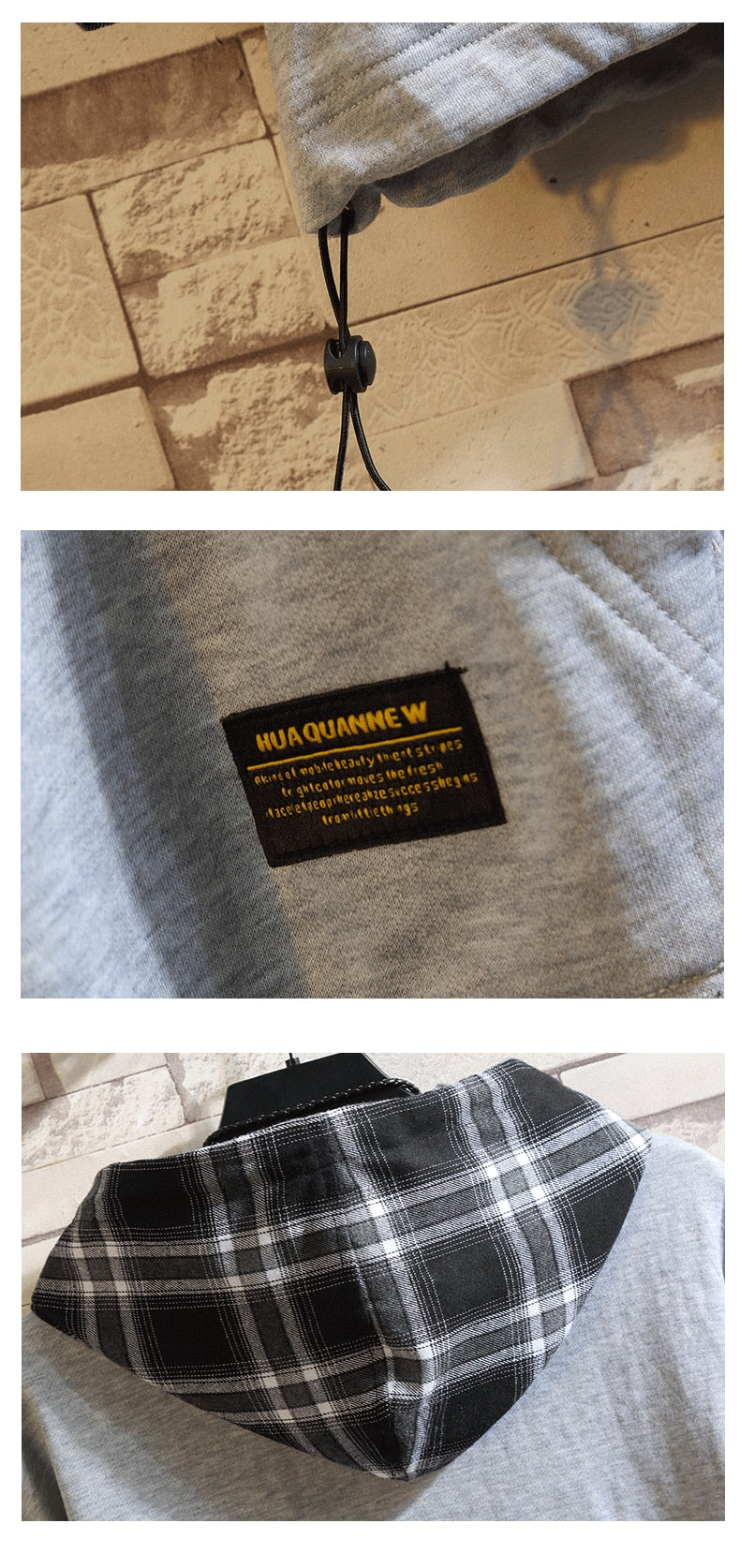 Voguable 2022 Autumn Spring Black Patchwork Hoodies MEN'S Sweatshirts Hiphop Punk Streetwear Casual Pullover voguable