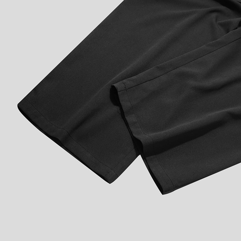 Voguable Men Straight Pants Joggers Streetwear Solid Color Loose Korean Fashion Casual Trousers Men 2022 Pantalones Hombre S-5XL voguable