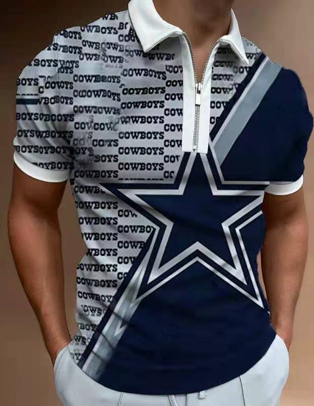 Voguable 2021Men Tshirts  Stripe Short Sleeve Polo Shirts Streetwear Mens Clothing Slim Zipper Neck Turn Down Collar Graphic T Shirt Tops voguable
