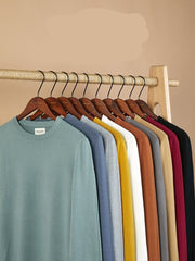 Voguable Autumn winter clothing  Solid color Men¡®s sweater stretch Couple pullovers fashion warm sweaters top plus size YYZ-2209 voguable