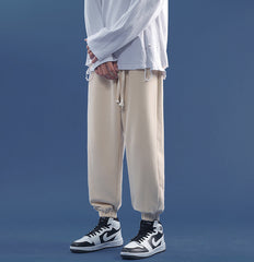 Voguable  Men Jogger Pants 2021 Spring OutDoor Casual SweatPants Men Straight Trouser Elastic Waist Baggy Pants Men's Clothing voguable