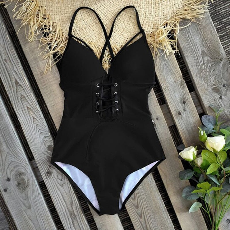Voguable 2022 New Abdomen Control Wasit Push Up Swimsuit Print Swimwear Vintage Retro Bathing Suits Bodysuit Beach Wear Backless XXL voguable