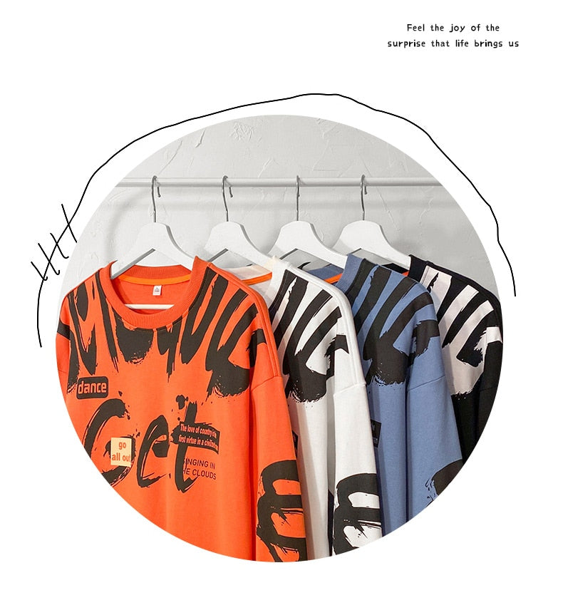 Voguable Classic Design Fashion Brand Men'S Hoodies 2021 Spring Autumn Hip Hop Loose Casual Men's Sweatshirts Punk Streetwear Clothes voguable