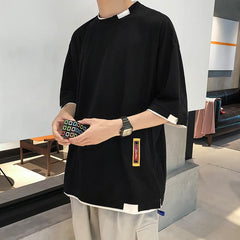 T Shirt Oversize Cotton Men Mens Summer Tshirts Oversized Tee Shirts 5XL Casual T Shirt Tee for Man Streetwear Big Size voguable