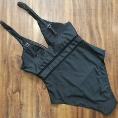 Plus Size Swimsuits for women Large Swimsuit Sexy 2022 Swimwear Push Up One Piece Beach Abdomen Reducer Swim Wear Black XXXL 8xl voguable