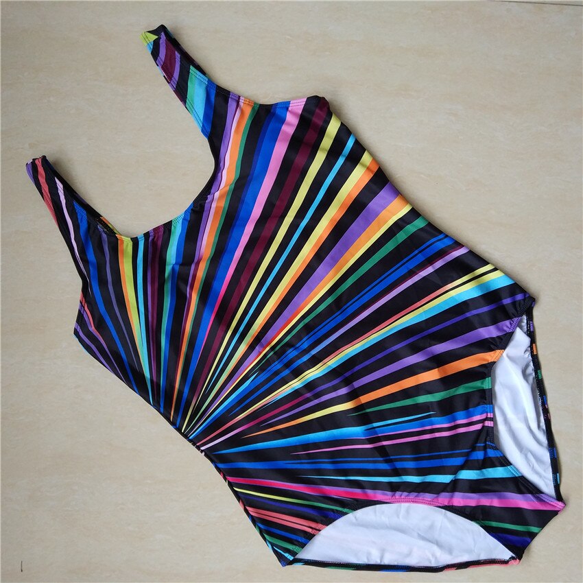 Voguable  Swim Suits Large Printed Push Up One-piece Suit Plus Size Swimsuit Monokini May Swimwear 2020 New Female Beach Big Sizes Trikini voguable
