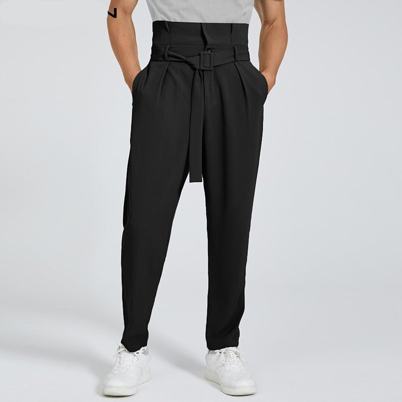 Voguable  American Style Fashion New Men Pantalons Casual Streetwear Trousers Male Lace-up Big Pocket Cargo Long Pants S-5XL 2022 voguable