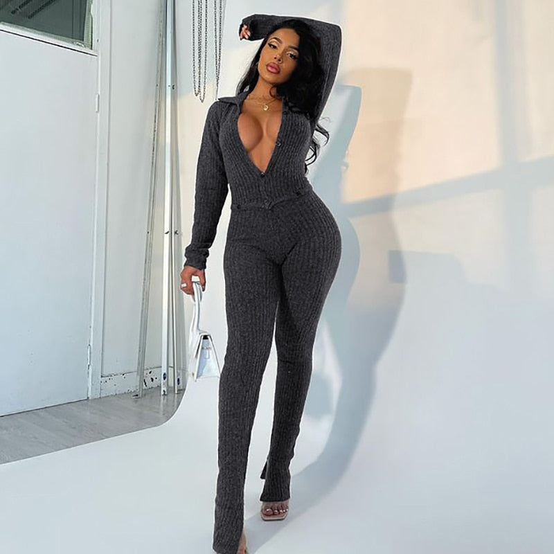 Voguable Knitting Long Sleeves  Loose Crop Top Leggings 2 Pieces Detachable Set 2022 Fall Winter Women Fashion Casual Streetwear voguable