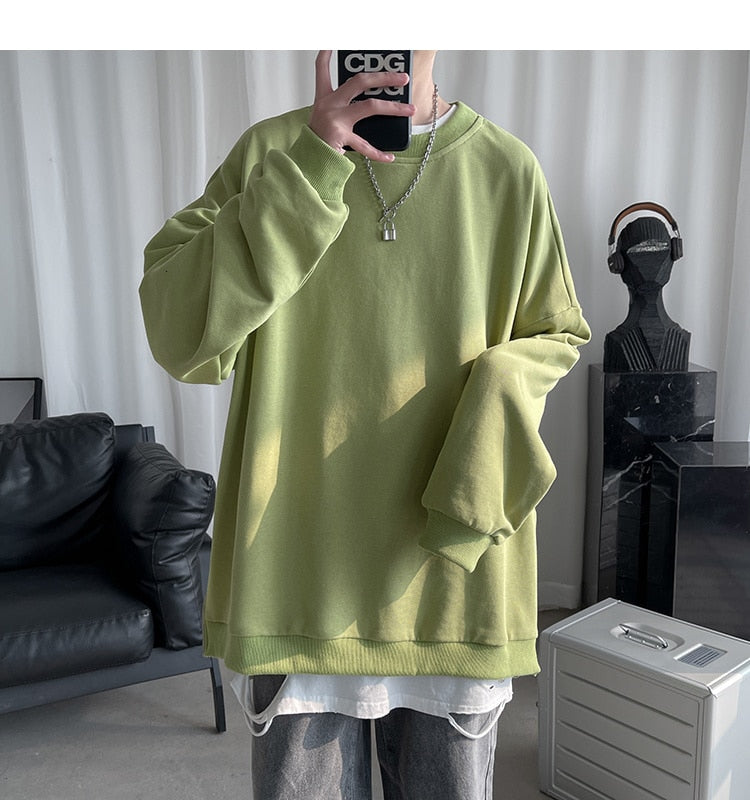 Voguable  Men Harajuku Hoodies Sweatshirts Oversized 2020 Men Women Streetwear Black Hoodie Male Hiphop Winter Basic Hoodies voguable