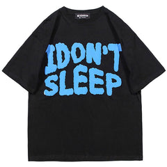 Voguable Men Streetwear Harajuku Hip Hop Letter Foaming Printing T Shirt Summer Short Sleeve 100% Cotton Casual T Shirts Couples Tops Tee voguable