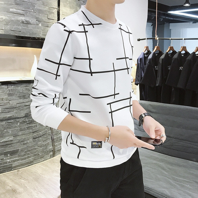 Voguable Fashion Hoodies Men/Women Geometric Plaid Casual Hoodie off white Sweatshirt Long Sleeve Harajuku Hoodie Men Plus Size M-4XL voguable