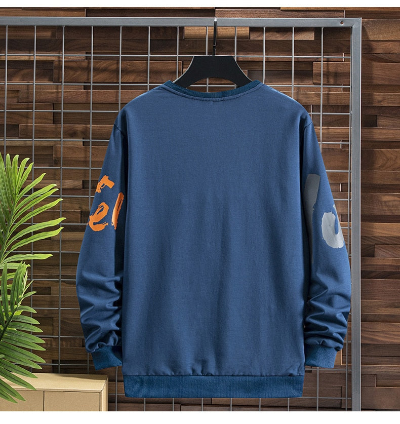 Voguable Classic Design Fashion Brand Men Hoodies 2021 Spring Autumn Hip Hop Loose Casual Men's Sweatshirts Punk Streetwear Clothes voguable
