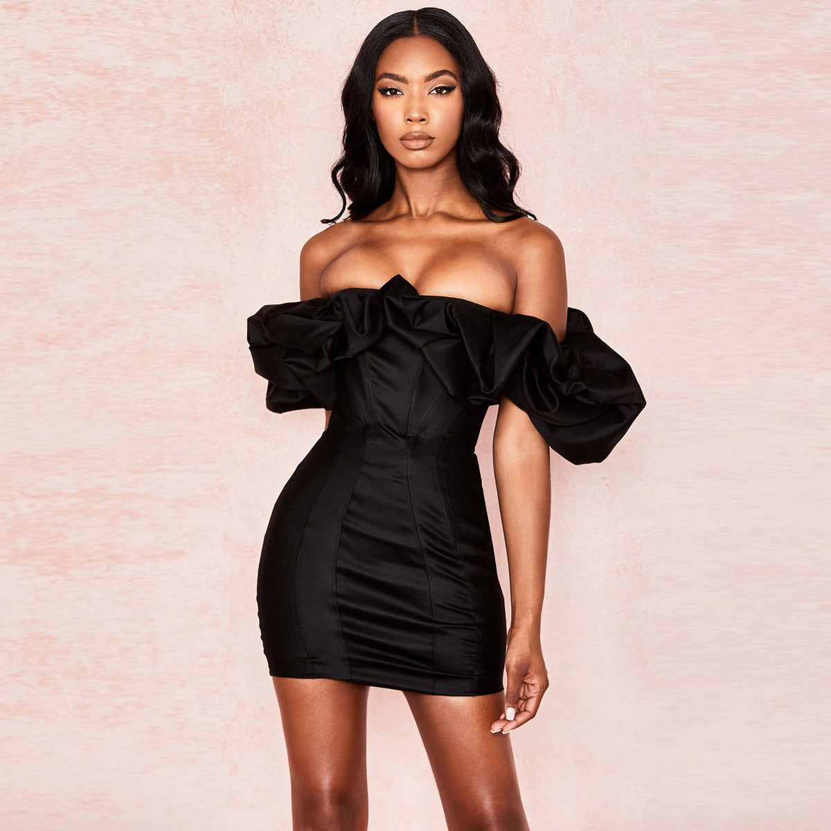 Voguable  White Party Dress 2021 New Arrival Off Shoulder Bodycon Dress Women Summer Sexy Club Party Dresses Birthday Outfit voguable