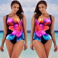 Voguable  New Hot Sale Plus Size Sexy Summer Women Ladies One Piece Swimsuit Push Up Bikini Swimwear Beachwear Bathing Swimming Suit X-4XL voguable