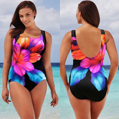 Voguable  New Hot Sale Plus Size Sexy Summer Women Ladies One Piece Swimsuit Push Up Bikini Swimwear Beachwear Bathing Swimming Suit X-4XL voguable