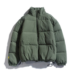Voguable Outside Bomber Fashion Green Black Jacket Autumn And Winter Thick Fleece Teddy Coat For Mens SportWear Clothes voguable