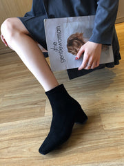 Shoes  White Ankle Boots Winter Footwear Clogs Platform Boots-Women Zipper Luxury Designer Low 2020 Med Fashion Rubber Autumn voguable