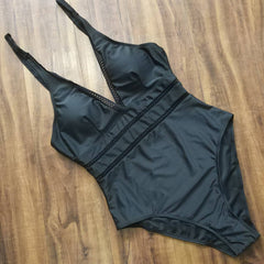 Plus Size Swimsuits for women Large Swimsuit Sexy 2022 Swimwear Push Up One Piece Beach Abdomen Reducer Swim Wear Black XXXL 8xl voguable