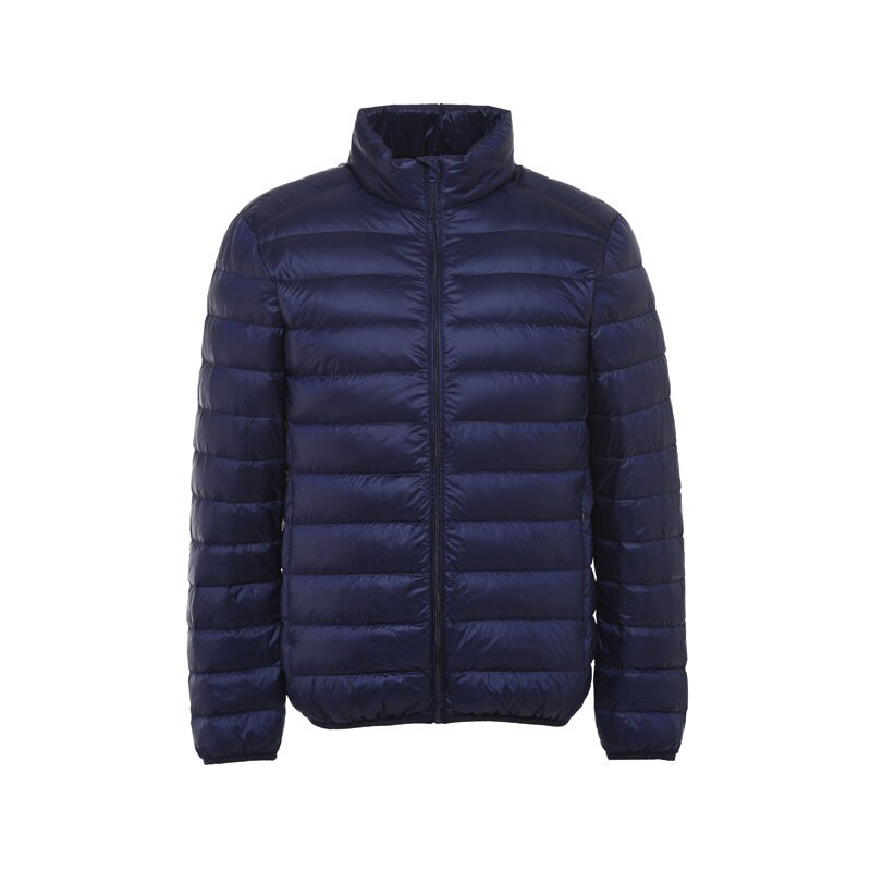Voguable Winter Autumn Winter Down Jacket Men's Lightweight FashionTrend Hooded And Thickened White Down Men's Coat voguable