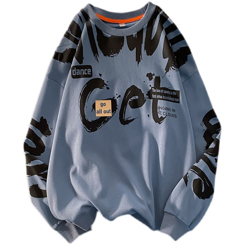 Voguable Classic Design Fashion Brand Men'S Hoodies 2021 Spring Autumn Hip Hop Loose Casual Men's Sweatshirts Punk Streetwear Clothes voguable