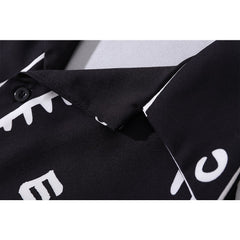 voguable  Full Printed Vintage Men's Shirt Thin Material Streetwear Shirts for Men voguable