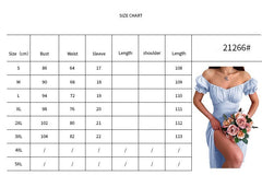 Bornsra  2021 Summer New Pure Color Simple One-shoulder Short-sleeved Long Skirt Sexy SlimTemperament Skirt Mid-Calf Sexy Dress voguable