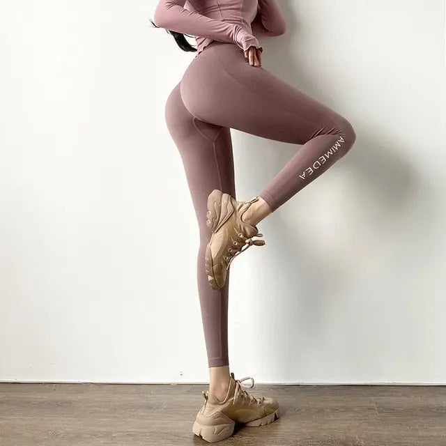 Leggings Women Pants Push-Up Gym Tights Sexy Tummy Control Sport Yoga Pants High Waist Legging Fitness Running Capri Pants 2021 voguable