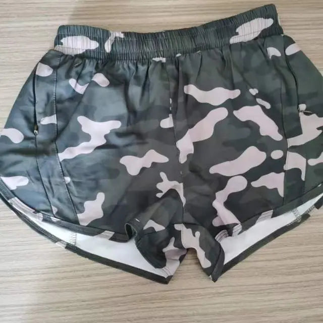 NWT 2021 Women Shorts Loose Side Zipper Pocket Shorts Gym Workout Running Shorts Drawcord Outdoor Short voguable