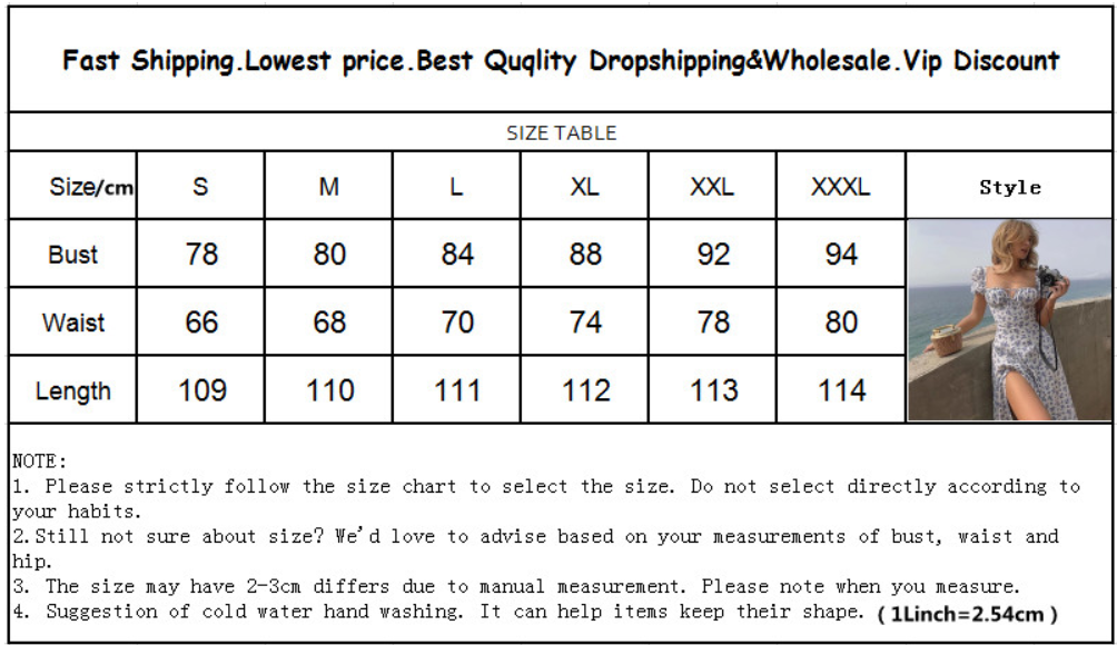 Voguable  Short Puff Sleeve Flroal Printed Ruched Party High Split  Women Summer Dress Long Maxi Dresses Drawstring Sexy Vestidos Sundress voguable