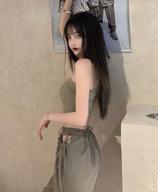 Voguable 2022  Streetwear Women's Cargo Harem Pants Hip Hop High Waist Casual Female Track Pants Joggers Trousers Fashion Harajuku Women Pants voguable