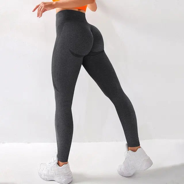 RUUHEE Seamless Legging Yoga Pants Sports Clothing Solid High Waist Full Length Workout Leggings for Fittness Yoga Leggings voguable