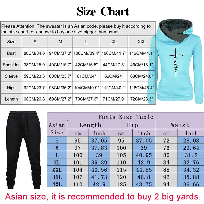 Woman Tracksuit Two Piece Set Winter Warm Hoodies+Pants Pullovers Sweatshirts Female Jogging Woman Clothing Sports Suit Outfits voguable