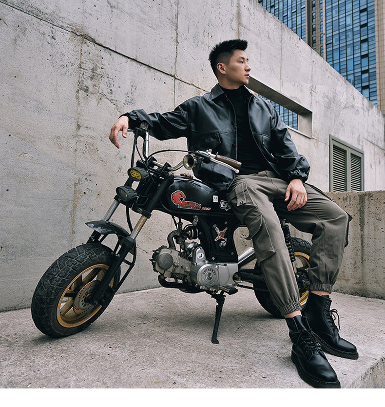 Voguable  2022 Hip Hop Casual Pockets Cotton Track Pants Male Harajuku Fashion Trousers Ribbons Harem Joggers Men Cargo Pants Streetwear voguable