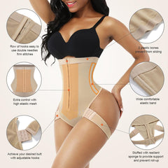 Voguable   High Waist Abdomen Butt Lifter Control Panties Brief Booty Lift Seamless Shapewear Slimming Pulling Underwear Body Shaper voguable