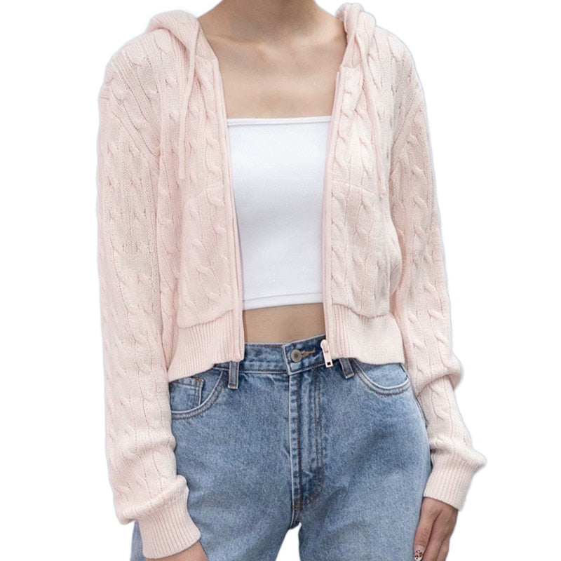 Voguable  Brandy Mandy Sweaters Women White Knit Sweater Autumn Winter V Neck Long Sleev Knitted Sweater Navy Pullover Brandy Girl Sweater voguable